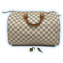 Load image into Gallery viewer, Louis Vuitton Speedy 35 Damier Azur