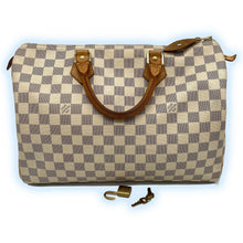 Load image into Gallery viewer, Louis Vuitton Speedy 35 Damier Azur