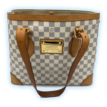 Load image into Gallery viewer, Louis Vuitton Hampstead MM Damier Azur