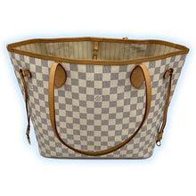 Load image into Gallery viewer, Louis Vuitton Neverfull MM Damier Azur