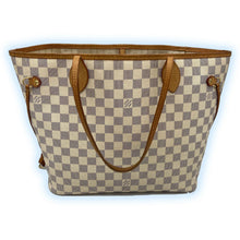 Load image into Gallery viewer, Louis Vuitton Neverfull MM Damier Azur