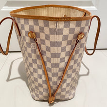 Load image into Gallery viewer, Louis Vuitton Neverfull MM Damier Azur