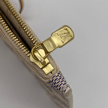 Load image into Gallery viewer, Louis Vuitton Neverfull MM Clutch Pochette Damier Azur
