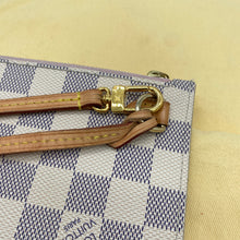 Load image into Gallery viewer, Louis Vuitton Neverfull Clutch Pochette Damier Azur