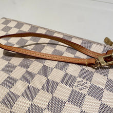 Load image into Gallery viewer, Louis Vuitton Neverfull MM Clutch Damier Azur