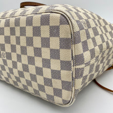 Load image into Gallery viewer, Louis Vuitton Neverfull MM Damier Azur