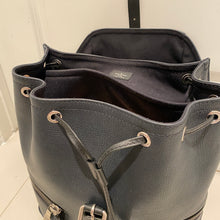 Load image into Gallery viewer, Louis Vuitton Utah Calfskin Canyon Backpack Blue Marine