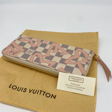 Load image into Gallery viewer, Louis Vuitton Tahitienne Zippy Wallet Damier Azur
