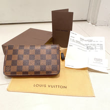 Load image into Gallery viewer, Louis Vuitton Compact Zippy Wallet Damier Ebenbe