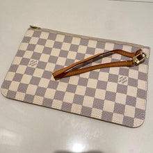 Load image into Gallery viewer, Louis Vuitton Neverfull MM Clutch Damier Azur
