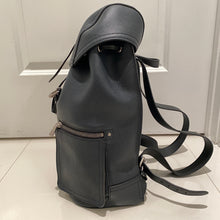 Load image into Gallery viewer, Louis Vuitton Utah Calfskin Canyon Backpack Blue Marine