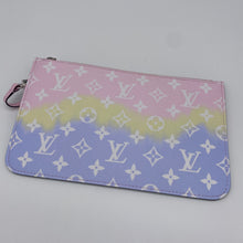 Load image into Gallery viewer, Louis Vuitton Neverfull Clutch Escale Collection in Pastel