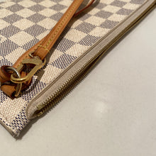 Load image into Gallery viewer, Louis Vuitton Neverfull MM Clutch Damier Azur