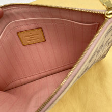 Load image into Gallery viewer, Louis Vuitton Neverfull Clutch Pochette Damier Azur