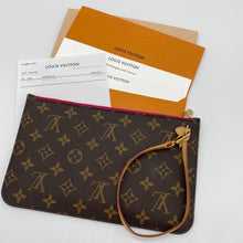 Load image into Gallery viewer, Louis Vuitton Neverfull MM Clutch Pochette Wristlet Monogram