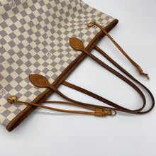 Load image into Gallery viewer, Louis Vuitton Neverfull MM Damier Azur