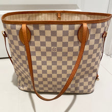 Load image into Gallery viewer, Louis Vuitton Neverfull MM Damier Azur