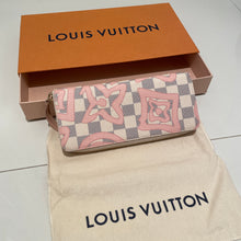 Load image into Gallery viewer, Louis Vuitton Tahitienne Zippy Wallet Damier Azur