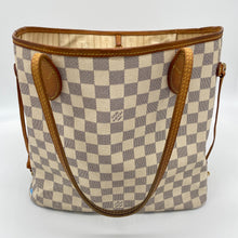 Load image into Gallery viewer, Louis Vuitton Neverfull MM Damier Azur