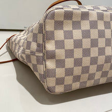 Load image into Gallery viewer, Louis Vuitton Neverfull MM Damier Azur