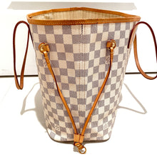 Load image into Gallery viewer, Louis Vuitton Neverfull MM Damier Azur