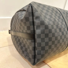 Load image into Gallery viewer, Louis Vuitton Keepall 55 Bandouliere Damier Graphite Cobalt