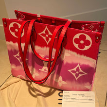 Load image into Gallery viewer, Louis Vuitton Monogram Escale Onthego GM Rouge
