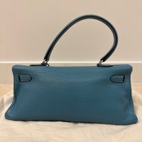 Load image into Gallery viewer, HERMES Togo JPG Kelly 42 Blue Jean Birkin