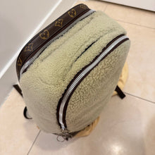Load image into Gallery viewer, Louis Vuitton Backpack Shearling Marc Newson Fleece Beige