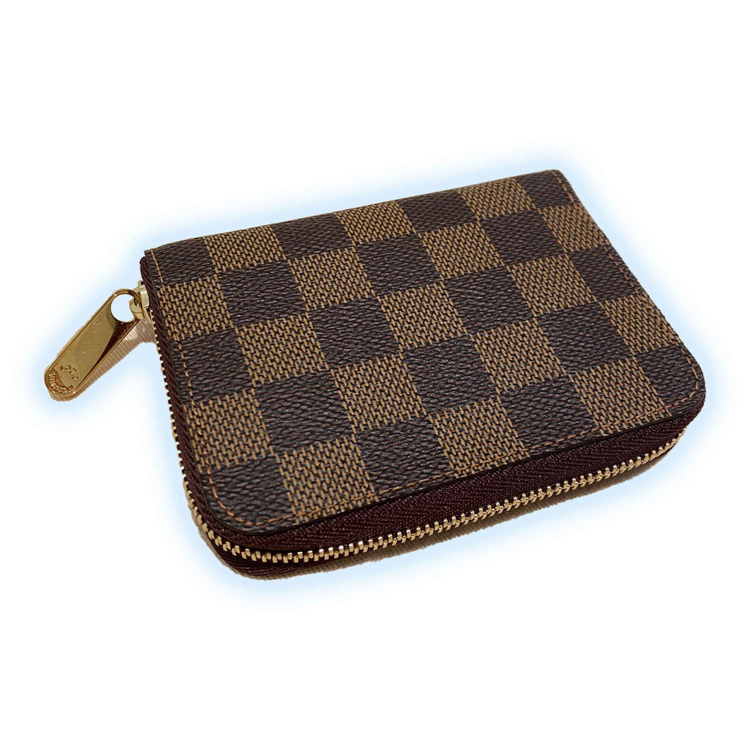 Louis Vuitton Zippy Coin Purse Wallet Damier Ebene