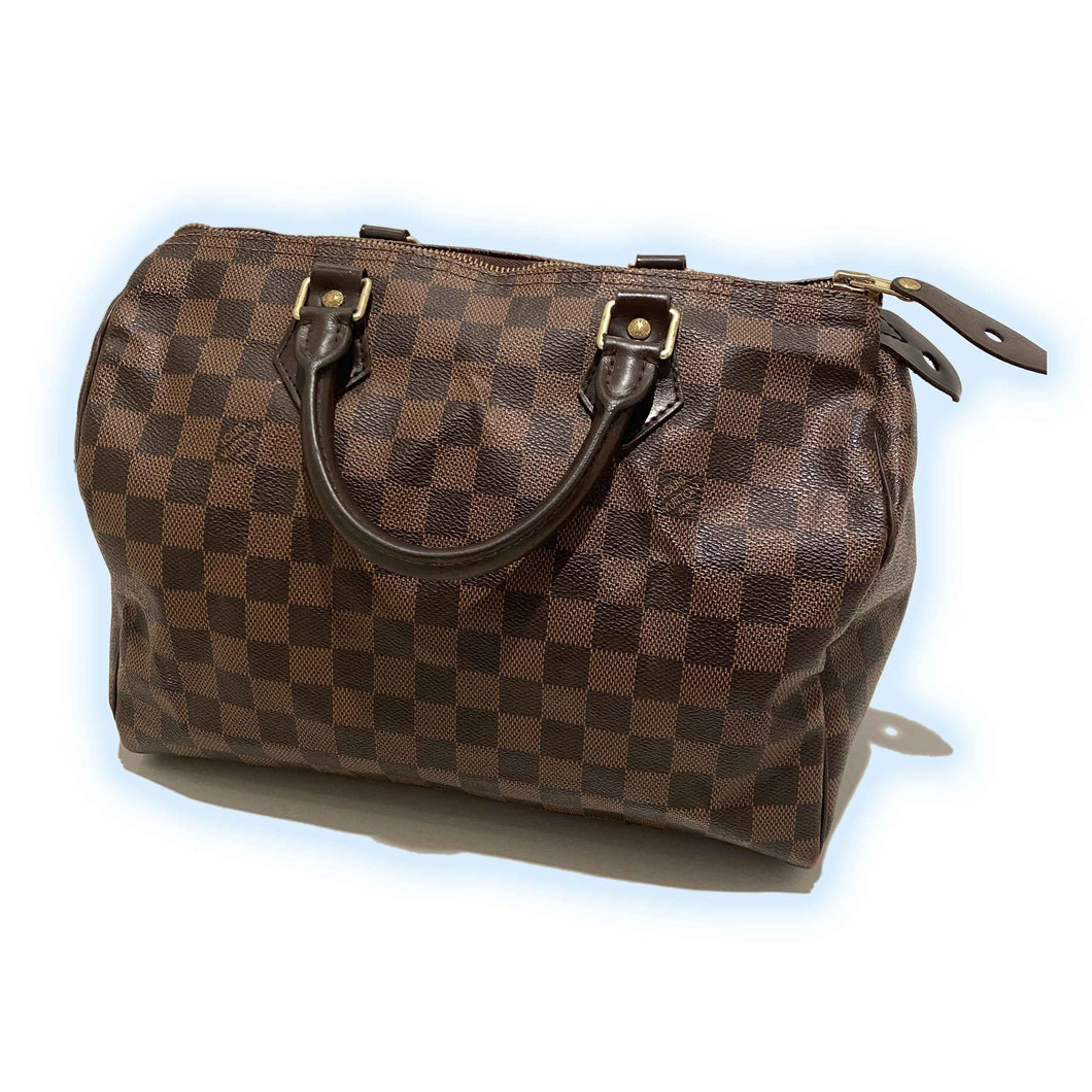 Louis Vuitton Speedy 30 Damier Ebene