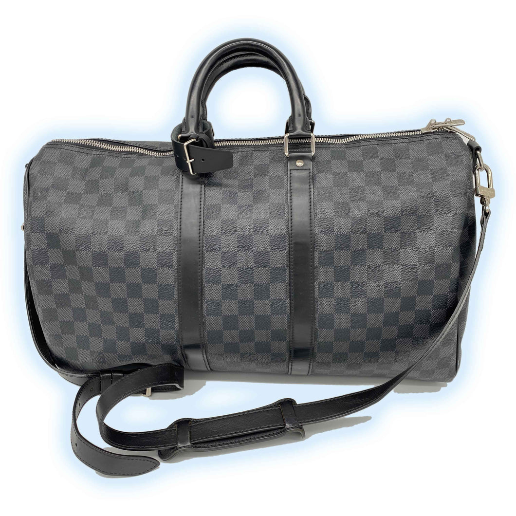 Louis Vuitton Keepall 45 Damier Graphite