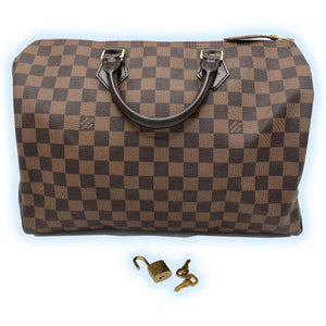 Louis Vuitton Speedy 35 Damier Ebene