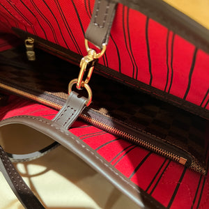 UNOPENED Louis Vuitton Neverfull GM with Clutch