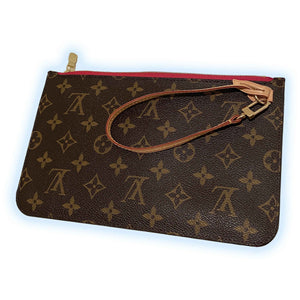 Louis Vuitton Neverfull MM Clutch Monogram