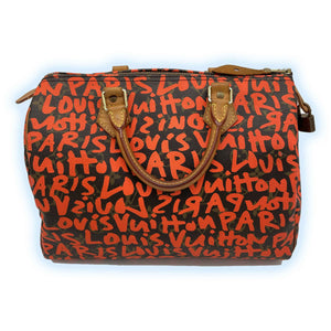 Louis Vuitton Speedy 30 Stephen Sprouse Graffiti