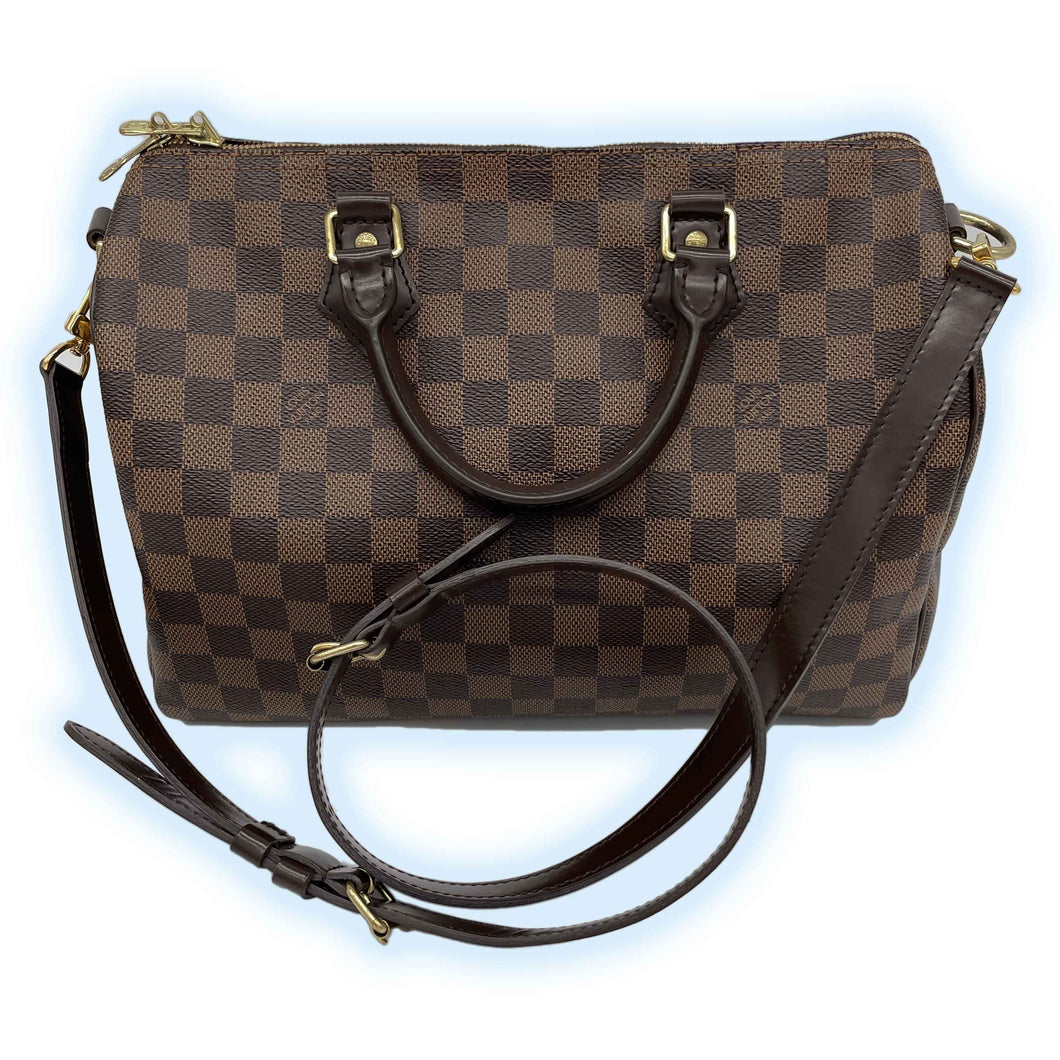 Louis Vuitton Speedy 30 Bandouliere Damier Ebene