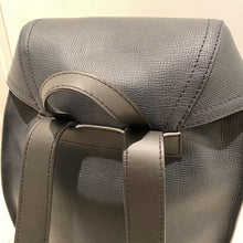 Load image into Gallery viewer, Louis Vuitton Utah Calfskin Canyon Backpack Blue Marine
