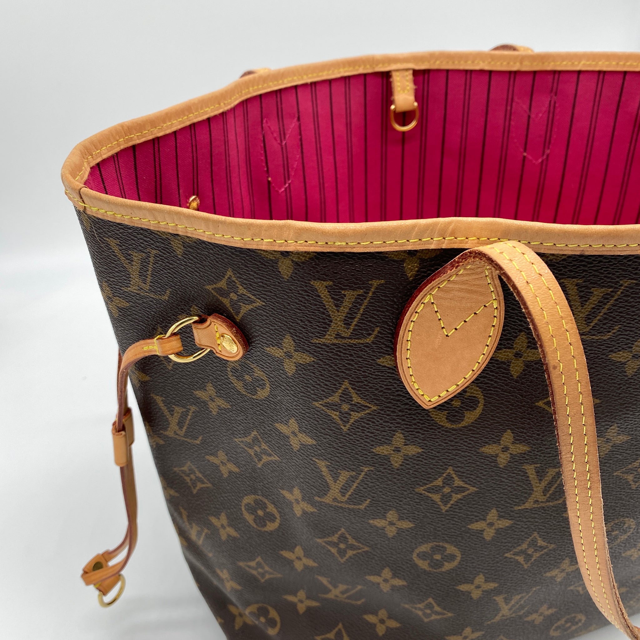 Louis Vuitton Neverfull MM Monogram Peony – Luxi Bags