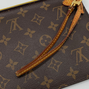 Louis Vuitton Neverfull Clutch Pochette Monogram