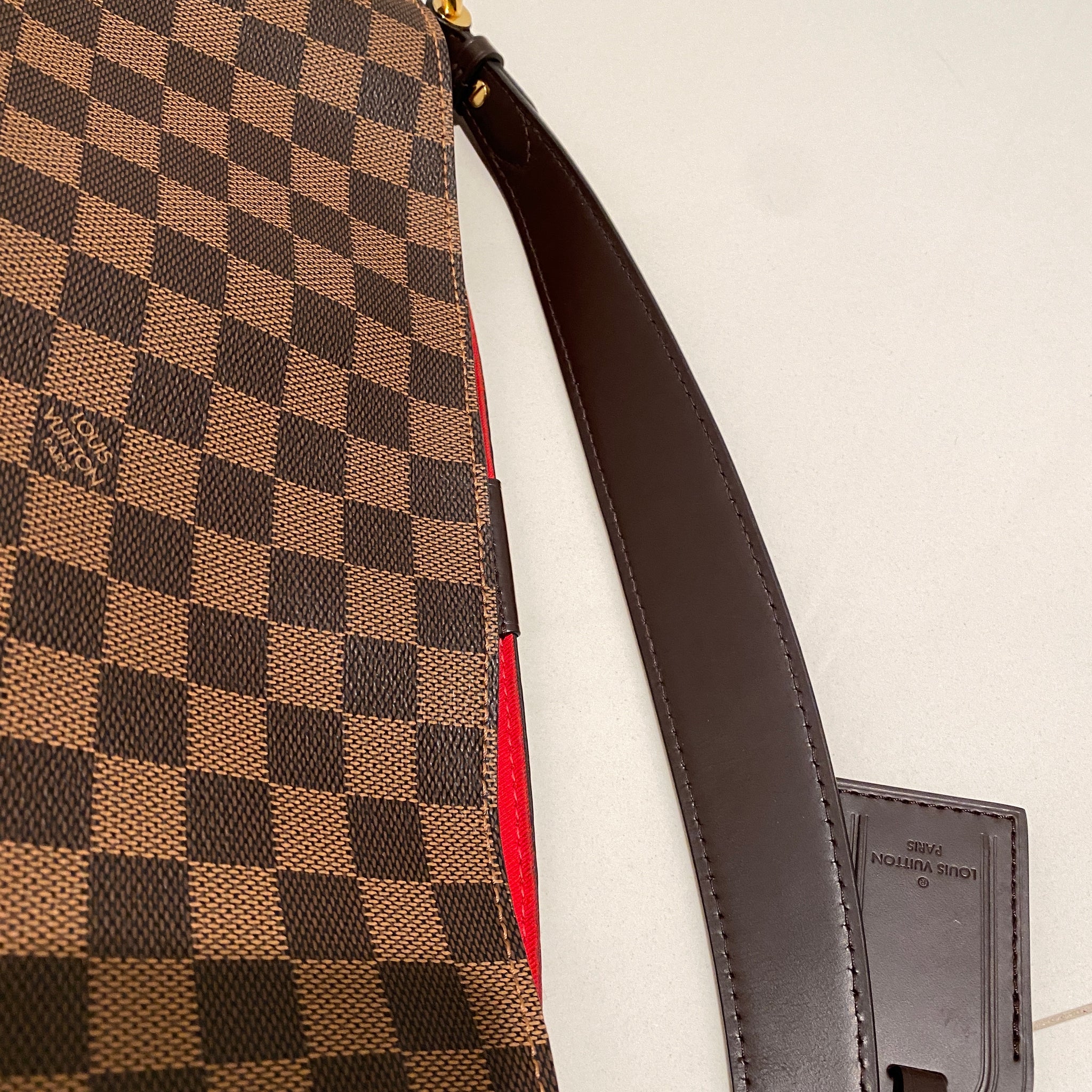 Louis Vuitton Damier Ebene Graceful MM Hobo Bag s330lk24 For Sale at 1stDibs