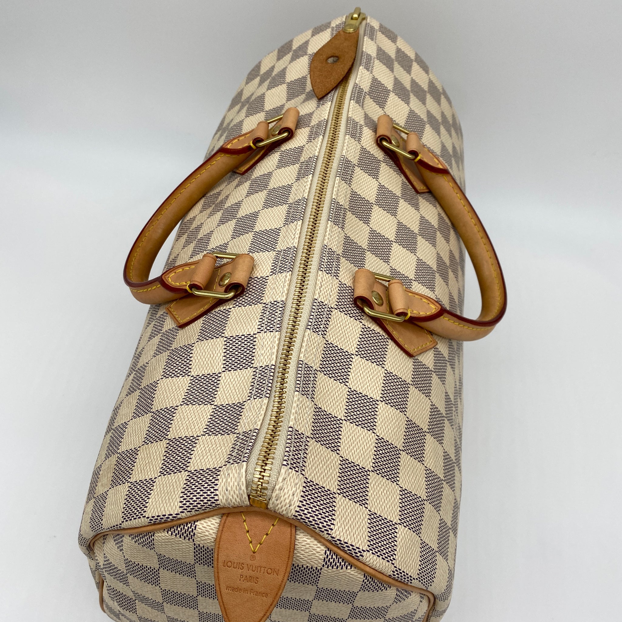 Louis Vuitton Speedy 35 Damier Azur – Luxi Bags