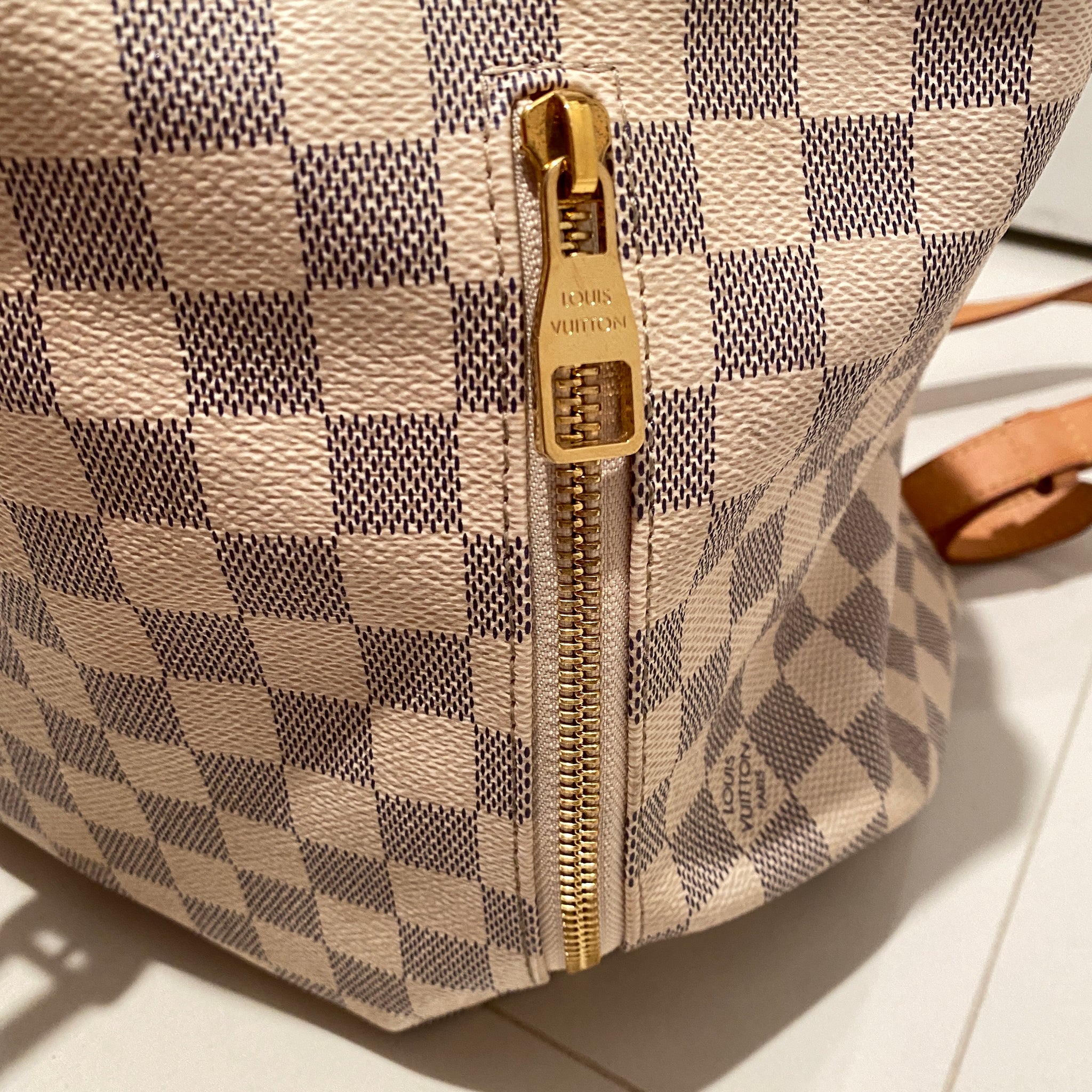 Louis Vuitton Damier Azur Sperone Backpack - Neutrals Backpacks, Handbags -  LOU730551