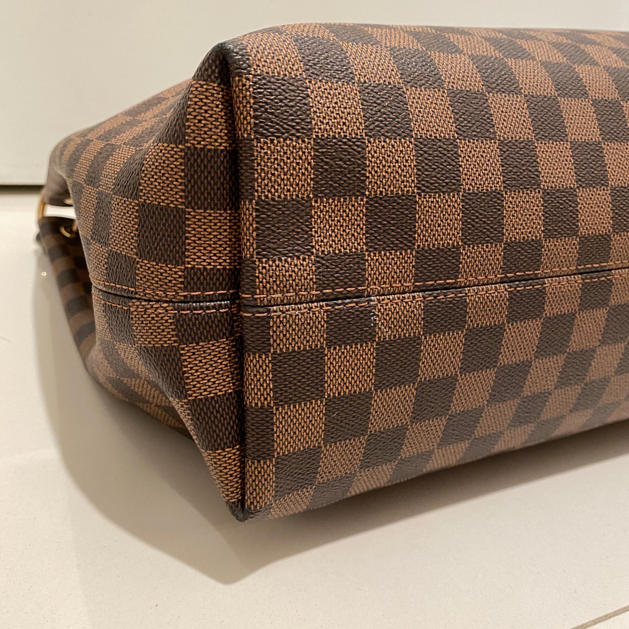 Damier Ebene HANDBAGS Shoulder Bags & Totes Graceful MM, Louis Vuitton ®