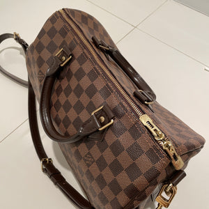 Louis Vuitton Speedy 30 Bandouliere Damier Ebene