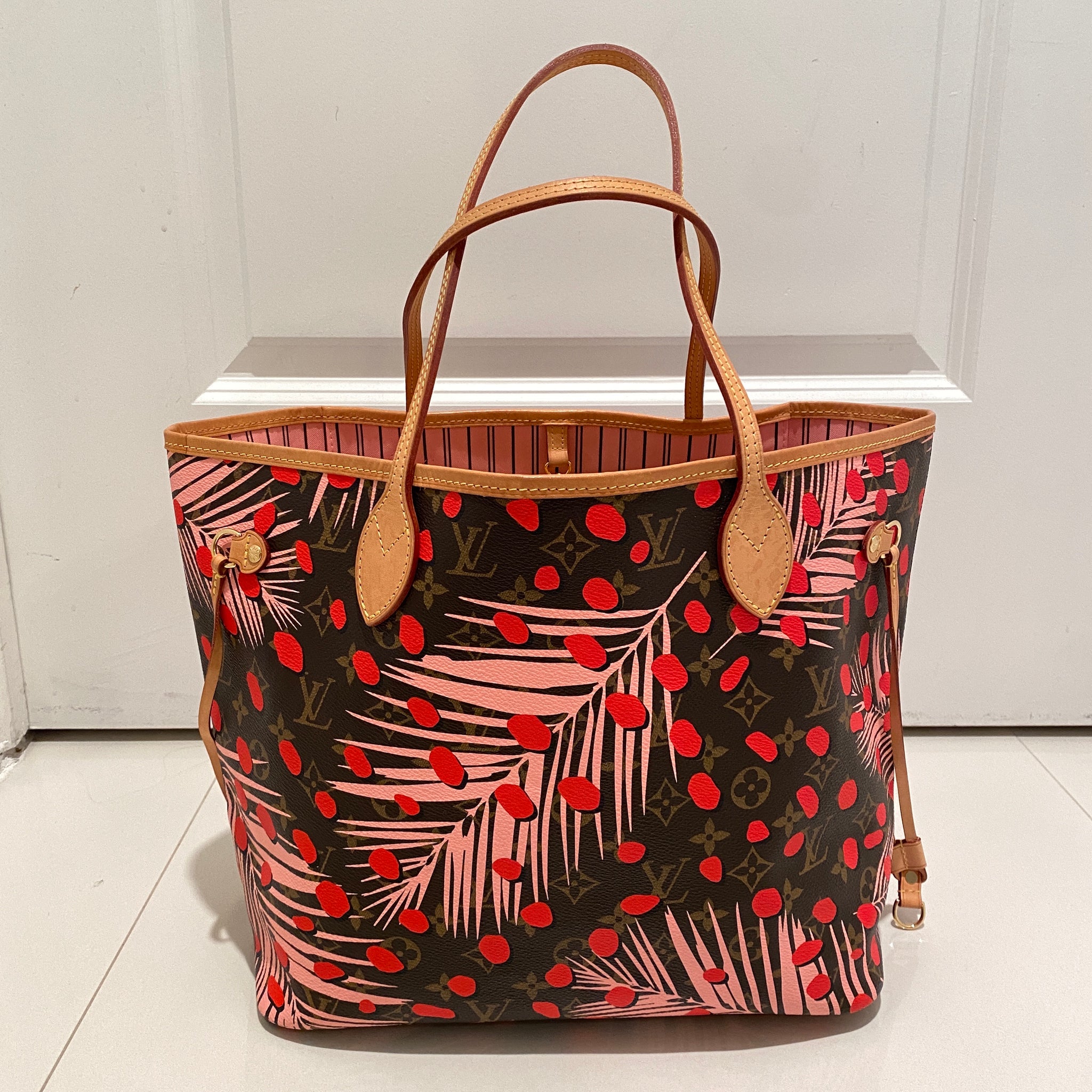 Louis Vuitton Jungle Dots Neverfull MM Tote Bag - Couture USA