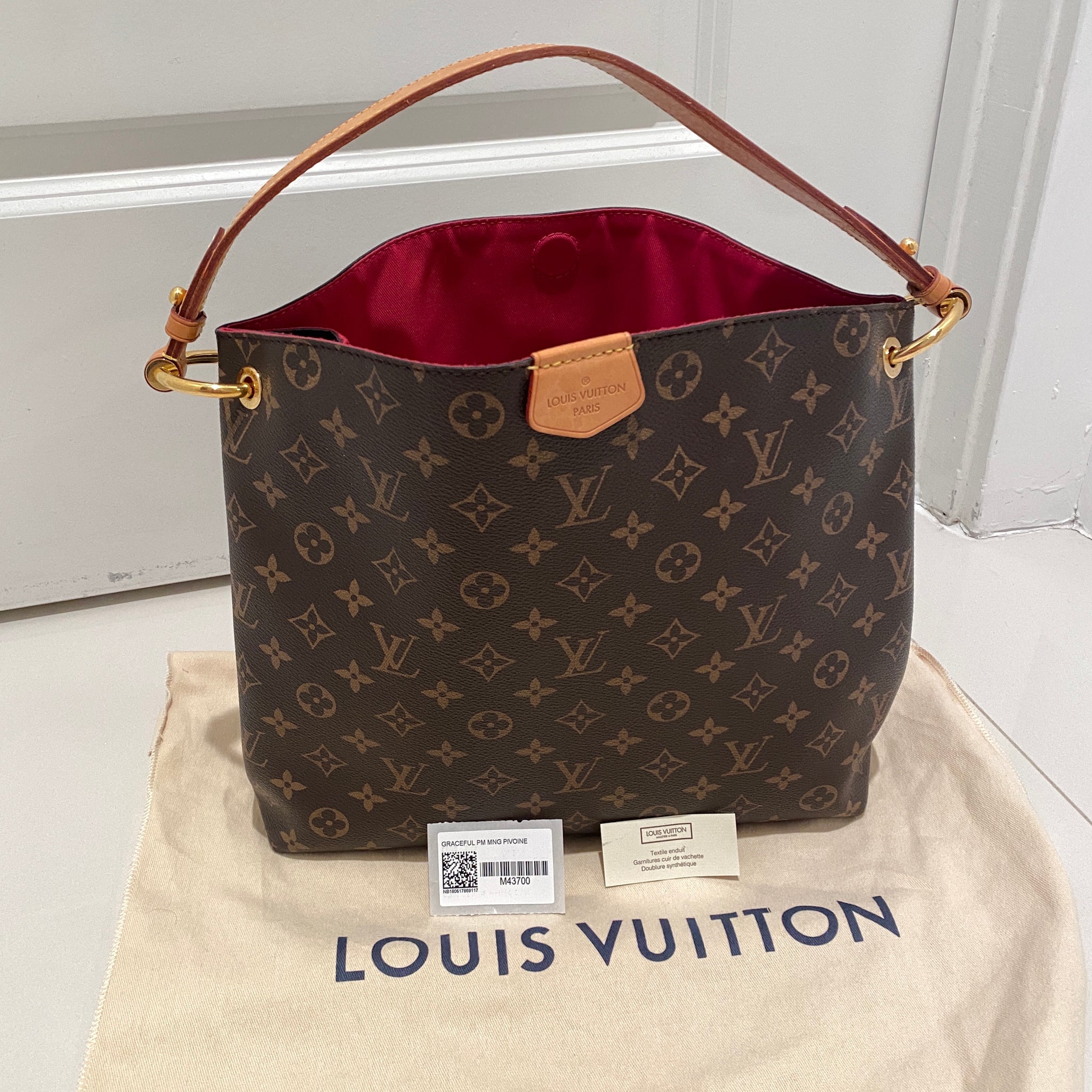 Louis Vuitton Graceful PM Pivoine – Luxi Bags
