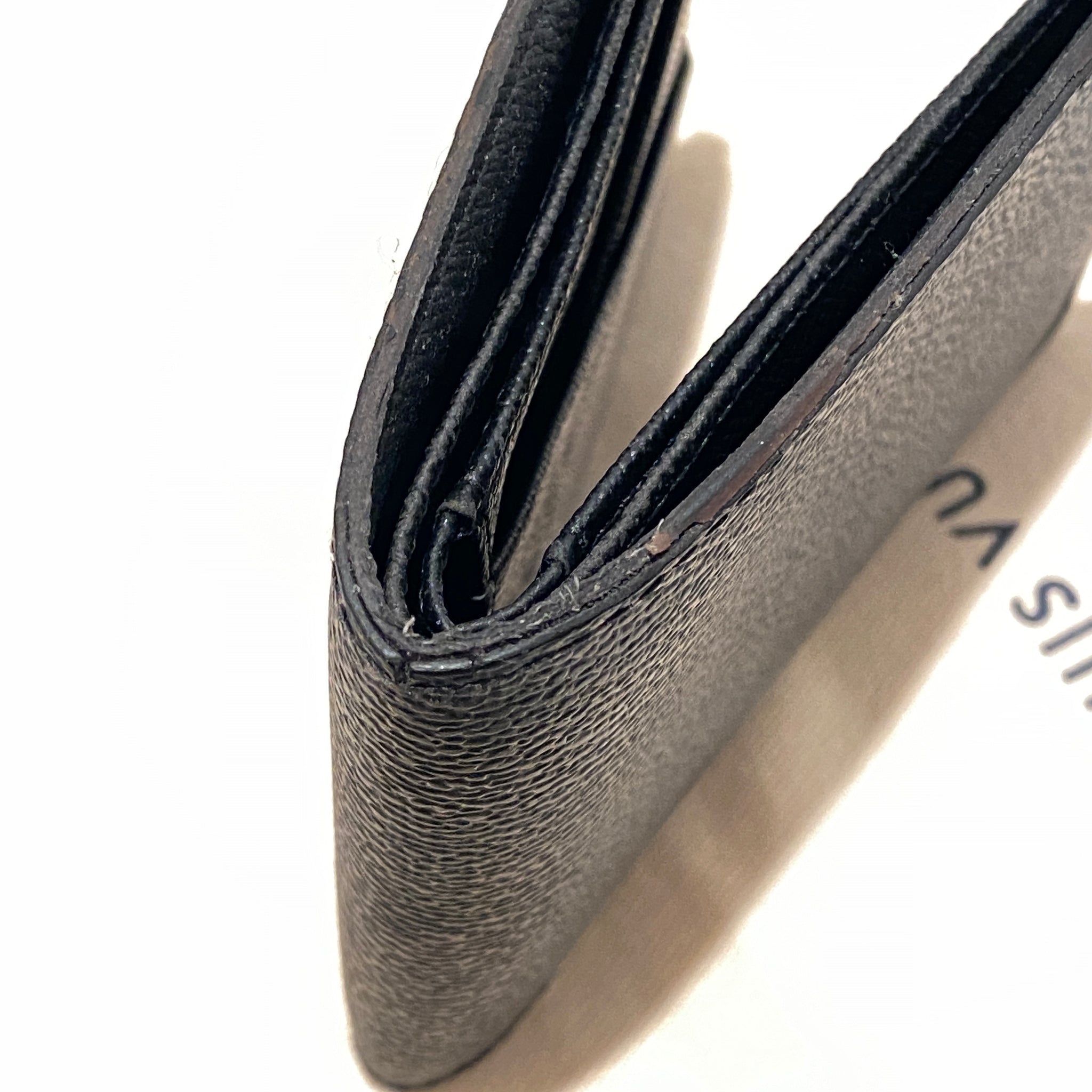 Louis Vuitton Damier Graphite Multiple Florin Slender Men's Bifold Wallet  121lvs429