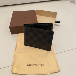 Louis Vuitton Florin Wallet Damier Graphite