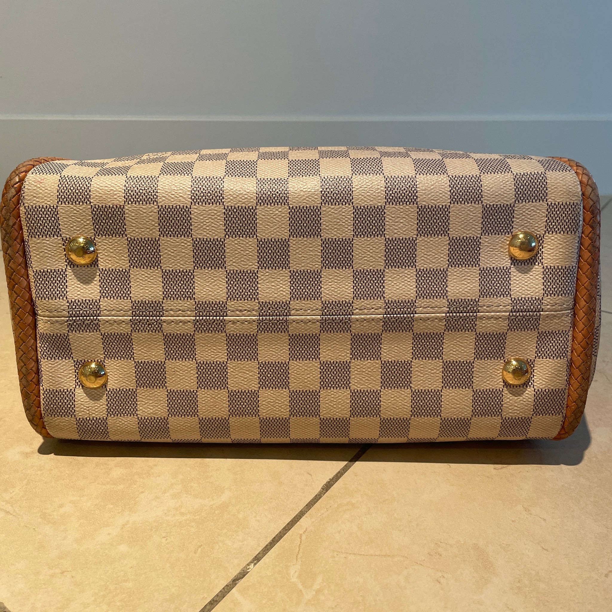 Louis Vuitton Damier Azur Propriano (SHG-SlVHTF) – LuxeDH